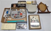 Sewing Box, Bobbins, Accessories