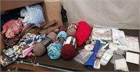 Box of Yarn, Fabric & More