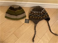 2 Wool Winter Toques