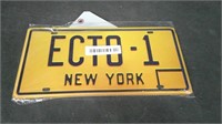 ECTO-1 LICENSE PLATE, GHOSTBUSTERS