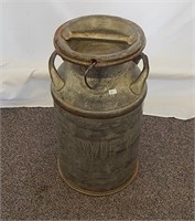 Swift Milk Can Property Of RC Mallon , Gannett ID