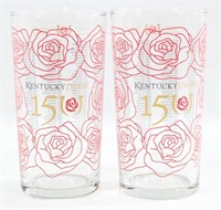 (2) 2024 Kentucky Derby Glasses (150th Derby)