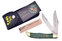 Michael Prater Golden Jade Hunter Pocket Knife