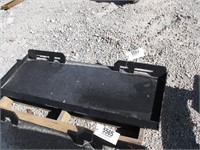New skid steer weld-on plate  standard duty