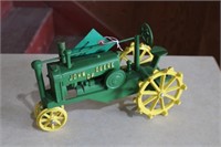 Large Cast Iron JD Tractor