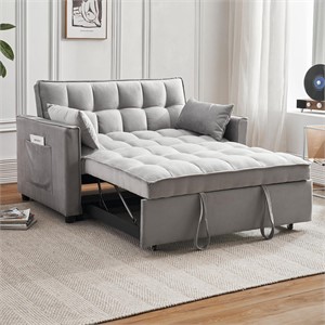 FENFSHE 3-in-1 Sofa Bed  Grey