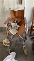 Vintage wheelchair