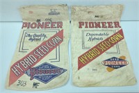 3x- Pioneer Seed Corn Cloth Sacks