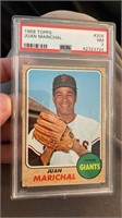 1968 Topps Juan Marichal PSA 7