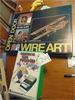 Wire Art& Panasonic Tape Recorder