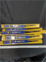 All Steel Frame assorted size wiper blades