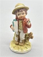 Lefton China Hummel-Look Alpine Boy Figurine