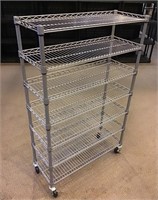 Rolling 7-Tier Shelving Unit