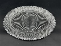 Vintage Westmoreland English Hobnail 12in Platter