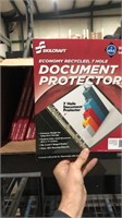 450 7 hole document protectors