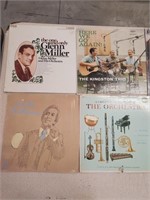 LP Vinyl Records- Glenn Miller, Otter Box, Country