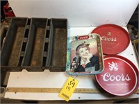 Coors Trays & Bread Pan