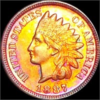 1887 Indian Head Penny UNCIRCULATED