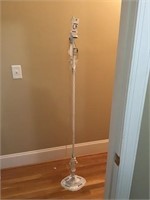 WHITE POLE LAMP