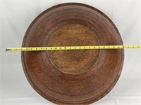 Early Oversize Burl Bowl - 26 1/2" diameter