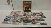 History Of Drag Racing Book & Hot Rod Magazines