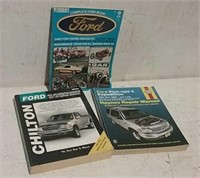 Three Ford Books Incl.2 Repair Manuals