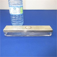 Sterling Top Rectangular Glass Dish 60.6g