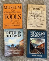 Box Lot of 4 Vintage Books by Eric Sloane