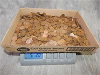 Approx 5 lbs of Lincoln Wheat Back Cents