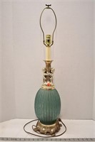 Vintage lamp (30"H)