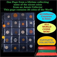 20 Great Coins of the World, hand selected, many t