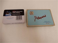 LOT OF 2 PLAYERS CIGARETTE TINS