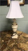 Vintage marble lamp.
