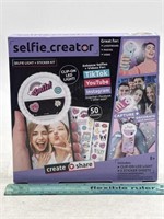 NEW Selfie Creator Selfie Light & Sticker Kit