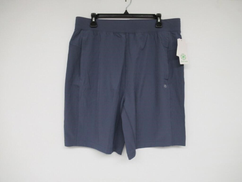 Gaiam Men's LG Activewear Zen Short, Blue Large