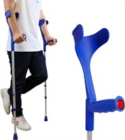 $60 1-Pair Blue Crutches Adult