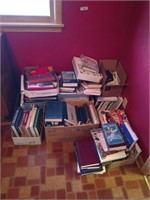 Large lot of books