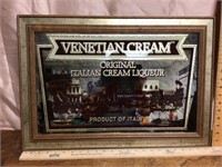 Venetian cream liquor mirror bar picture
