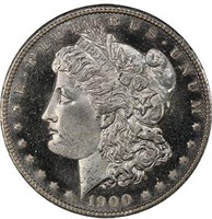 $1 1900 PCGS MS65+ DMPL CAC