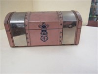 J Chein Treasure Chest Tin  Bank