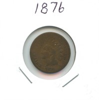 1876 Indian Head Cent