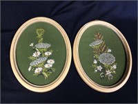 Needlepoint Wall Plaques