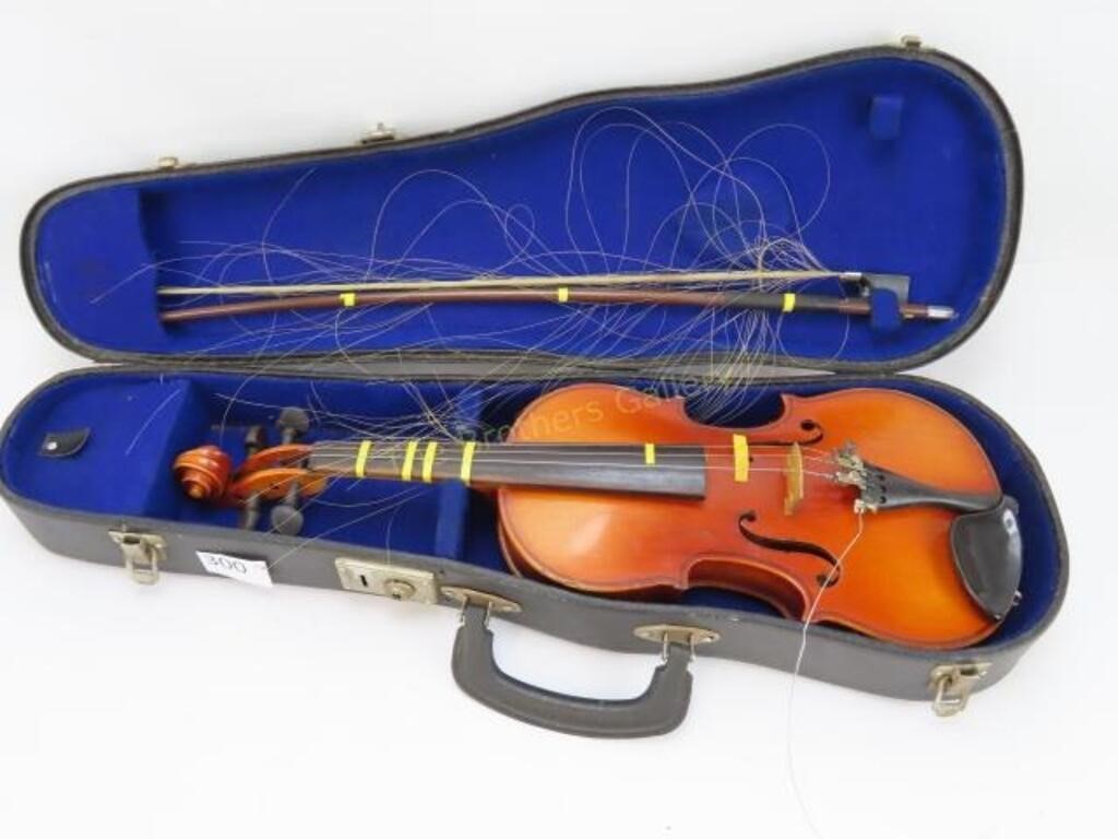 Violin in Case, 18" Long