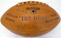 1963 Green Bay Packers Autographed Football