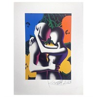 Mark Kostabi, "Love in Bloom" hand signed limited