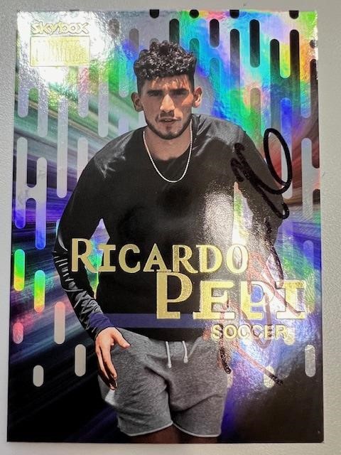 Ricardo Pepi Signed Card with COA