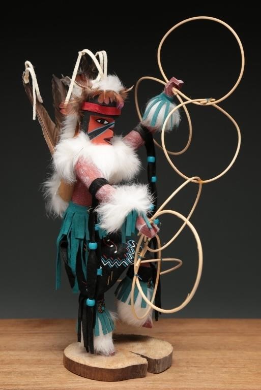 Native American Hoop Dancer Navajo Kachina Doll