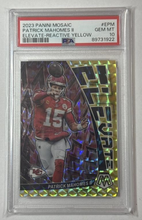 2023 Mosaic Patrick Mahomes Elevate /89 PSA 10!