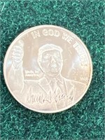 Donald Trump commemorative coin