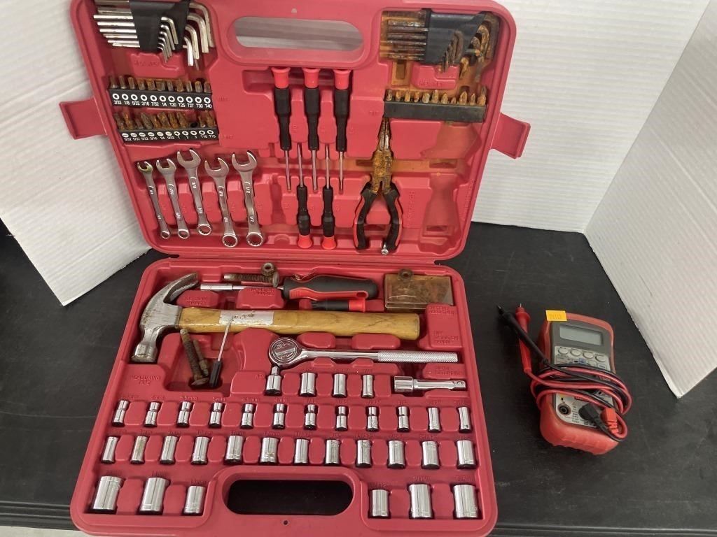 Craftsman ranging multimeter and tool set